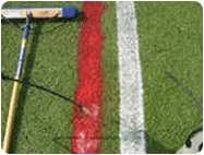 remover synthetic turf field paints