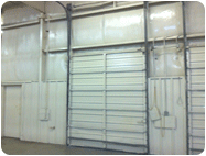 warehouse dock insulation door floor paint coating