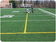 removed Yellow Lacrosse Lines soccer