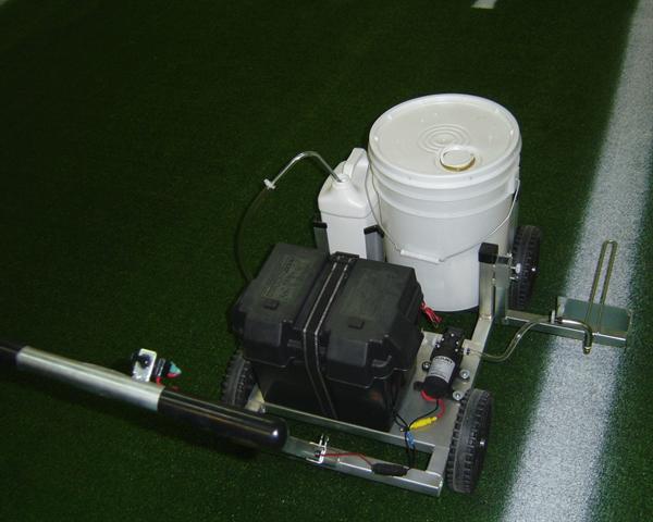 field marking athletic line painting spray machine electric battery operated machines