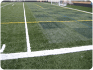 football end zone paint remover