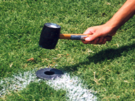 Socket Markers for Athletic Fields