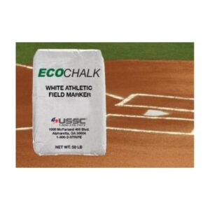 EcoChalk bright white athletic field marking chalk bag
