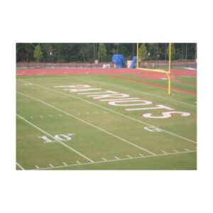 Football Field END ZONE LETTERS