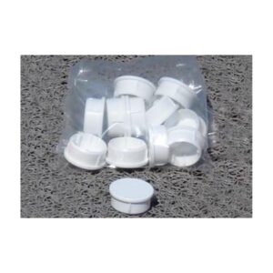 LP ground socket caps installed in athletic field sockets